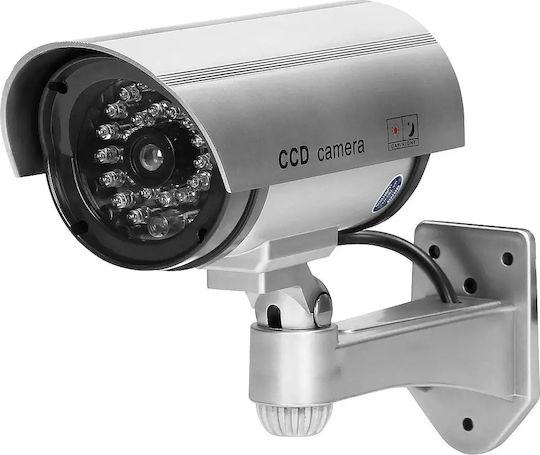 Фалшива Камера за Наблюдение Ir Led Camera – Сребриста