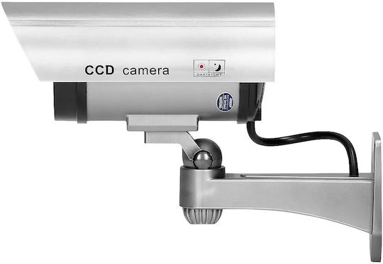 Фалшива Камера за Наблюдение Ir Led Camera – Сребриста