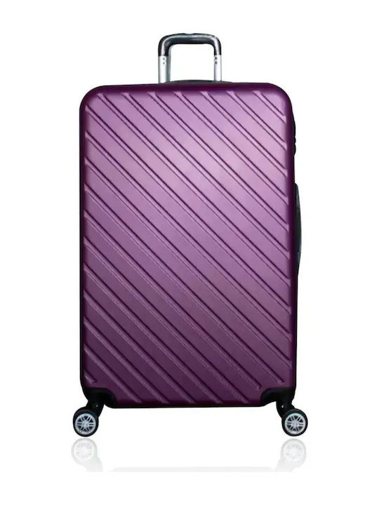SteweHome Valiză de Călătorie Medie Dură Multicoloră Înălțime 66cm