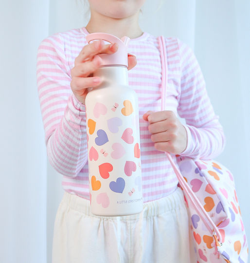 A Little Lovely Company Stainless Steel Kids' Dinner Set 0.5lt