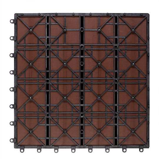 Casaria Material Pentru Pardoseli De Grădină Din WPC 30x30cm