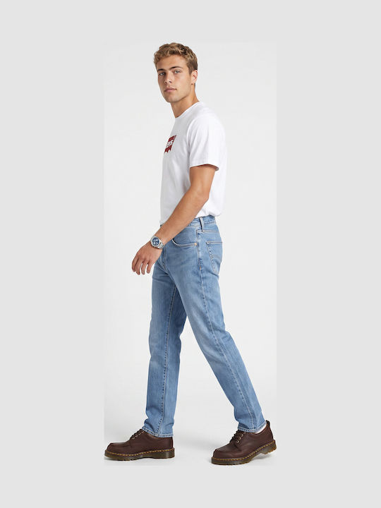 Мъжки дънков панталон Slim Tapered Fit Син
