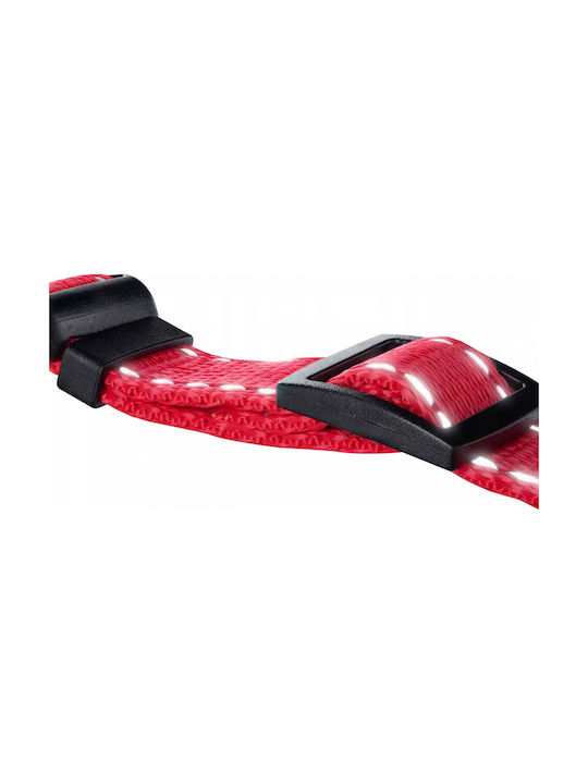 Chaba Кучешки Повод Guard Comfort М 2см/43-52см Червен