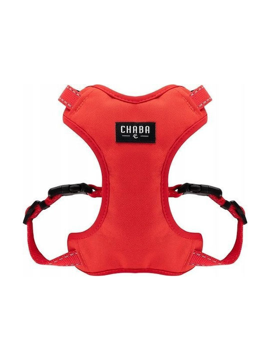 Chaba Кучешки Повод Guard Comfort Xl 2.5см/64-76см Червен