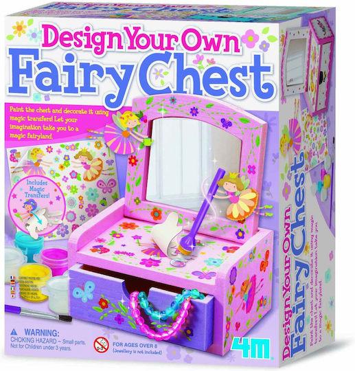 4M Meșteșuguri pentru copii Create Your Own Jewelry Box pentru copii 5+ ani