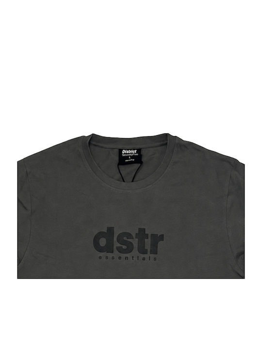 Kurzarm Bluse Anthrazit