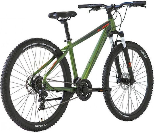 Carrera M9 2000 29" 2024 Red Mountain Bike with Speeds and Mechanical Disc Brakes