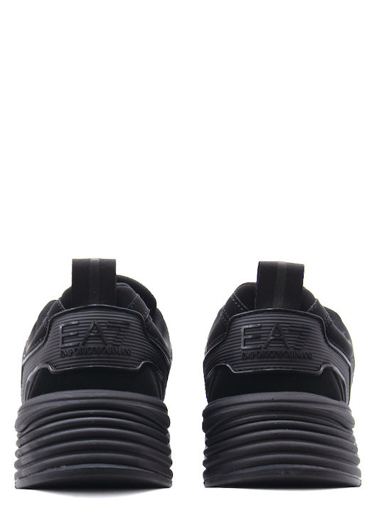 Logo Sneakers Μαυρο