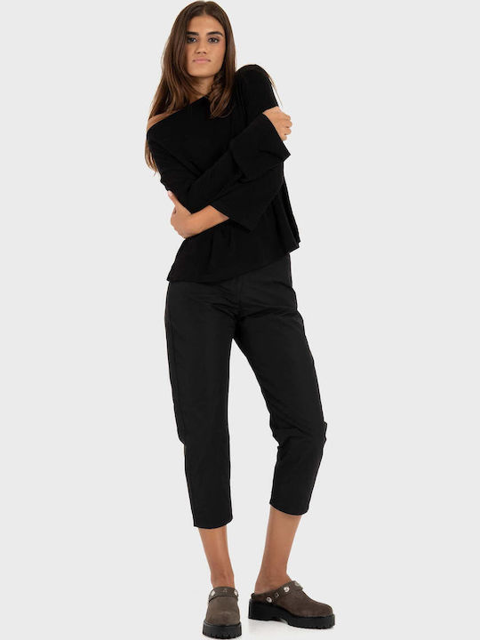 Bluza Damă Mânecă Lungă Black