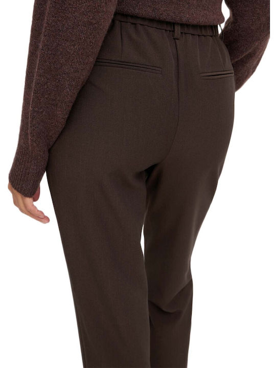 Women's Brown Suit with Straight Leg Style