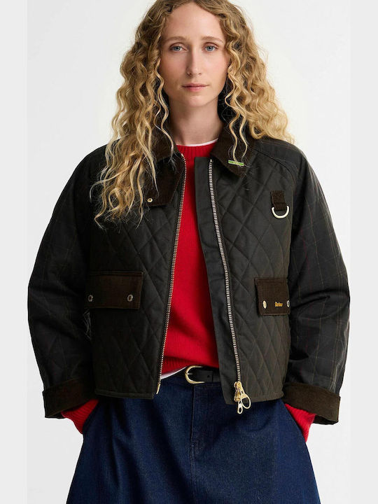 Barbour Wax Women's Jacket for Winter Olive/classic
