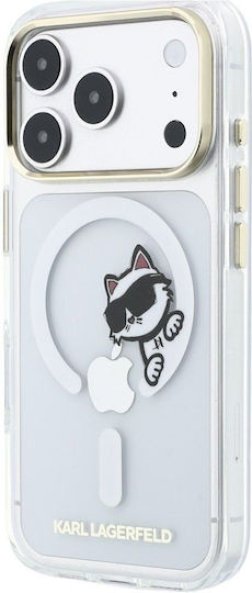 Karl Lagerfeld Peekaboo Logo Magsafe Iphone 18 Pro Max 17 Pro Max Clear Klhmp18x6hcpsct
