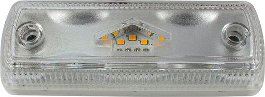 Led Маркерна Светлина 12/24v Червена Бяла Кехлибарена 0309