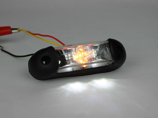 Led Маркерна Светлина 2 Лед 12/24v Бяла 0318