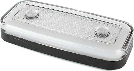 Комплект 2 Неонови LED Висящи Маркерни Светлини 12/24v Бели 0297b