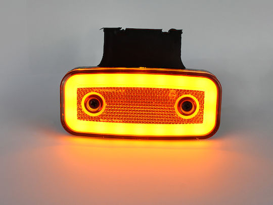 Set 2 Lumini Neon Led Suspendate Marcatoare 12/24v Ambră 0297s