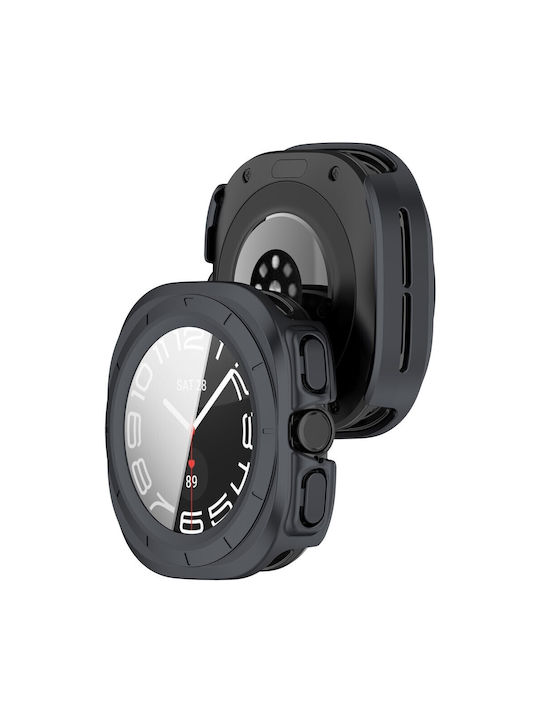 2 In 1 Θήκη Προστασίας + Tempered Glass Samsung Galaxy Watch Ultra 2 47mm Grey 2 In 1 Θήκη Προστασίας + Tempered Glass Samsung Galaxy Watch Ultra 2 47mm Grey