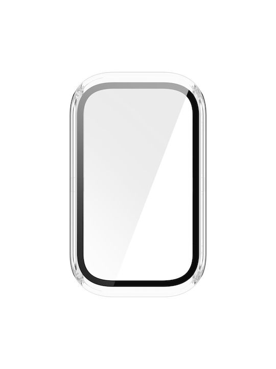 2 In 1 Θήκη Προστασίας + Tempered Glass Xiaomi Smart Band 9 Active Redmi Band 3 Transparent