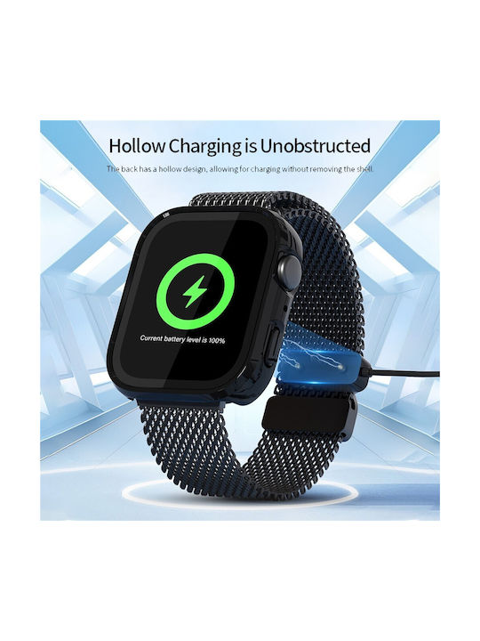 2 In 1 Θήκη Προστασίας + Tempered Glass Huawei Watch Fit 5 Black
