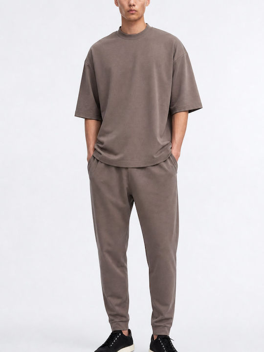 Παντελόνι Φόρμας Pastel Brown
