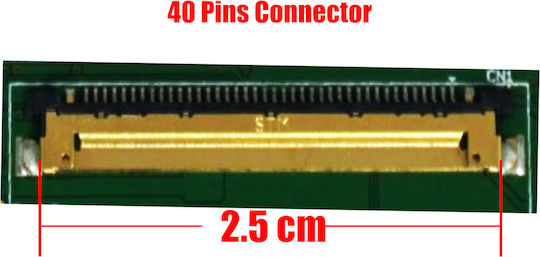 15.6" IPS / LED / Тънък / Сензорен / 60Hz 1920x1080 Гланциран 40 пина за Лаптоп Nv156fhm-a21 1-SCR0772