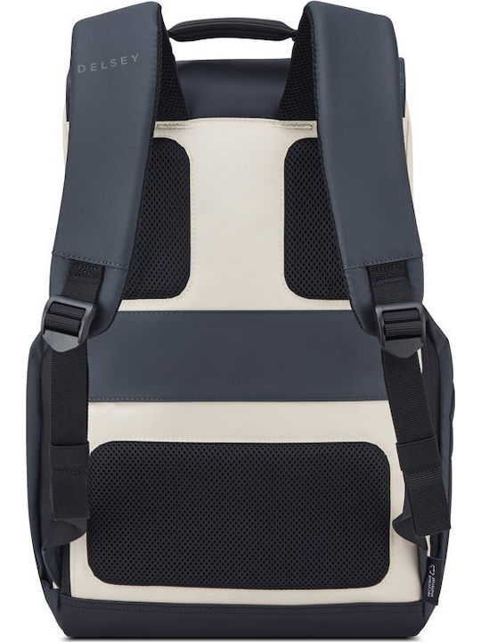 Delsey Securflap Раница за лаптоп 15.6" в бежов цвят