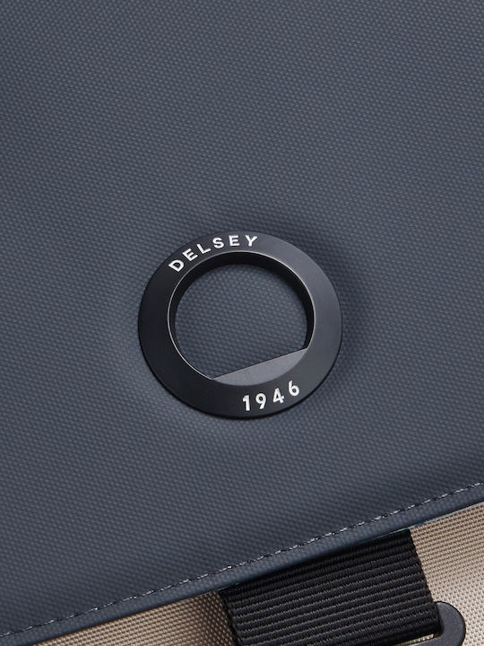 Delsey Securflap Раница за лаптоп 15.6" в бежов цвят