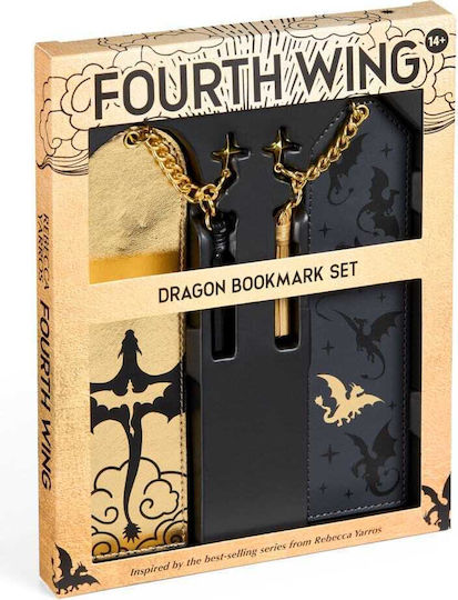 Fourth Wing Bookmarks 2-pack Dragon 15 Cm
