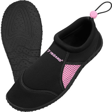 Schwarze Rosa Wasser Schuhe Größe 37 5mm Campingduschen