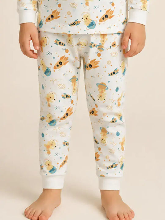 Extan Bebe Kids Beige Pajamas