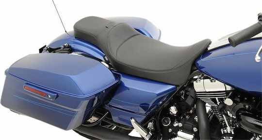 Drag Specialties Saddle Predator 0801-1005 Harley Davidson Flhtk 1690 Abs 11-16 1pc Black