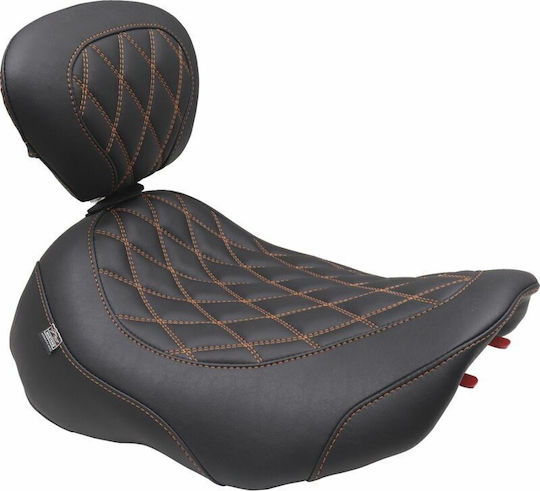 Mustang Motorrad-Sattel Tripper 89503mo Harley Davidson Fltrxse 1977 Abs 24 1er Stück Schwarz