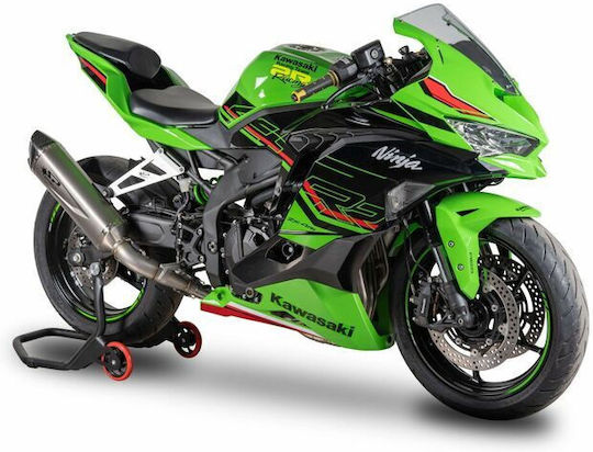 Spark Цялостна Изпускателна Система Force Tri-oval Conical Gka8855t Kawasaki Zx-4 Rr 400 Abs 24