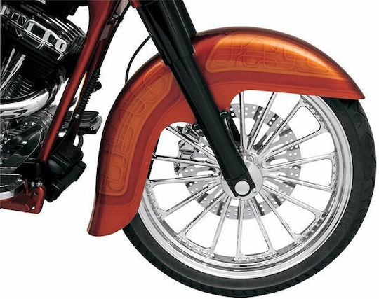 Klock Werks Front Fender Kwf-01-0101-2014 Benchmark Harley Davidson Flhtk 1868 Abs 19-24 Black