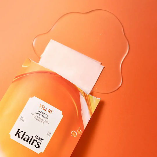 Dear, Klairs Vita 10 Radiance Маска за лице 25ml