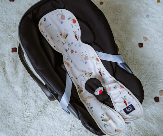 La Millou Car Seat Cover Beige Country Berry