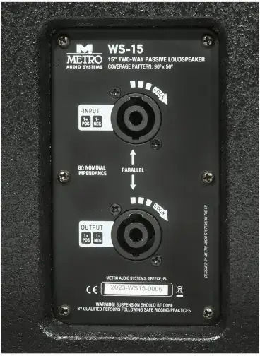 Metro Passives Installationslautsprecher 400W Stück