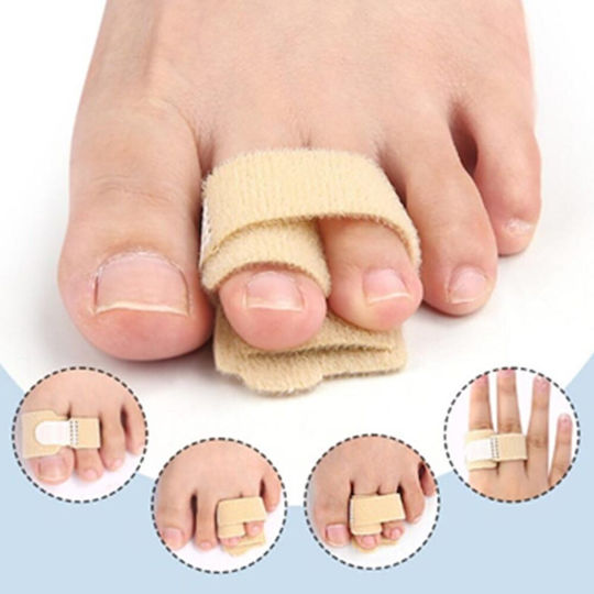 Ipinsoles034 Stoffliches Fußpolster Isolationsscheide Für Zehen One Size