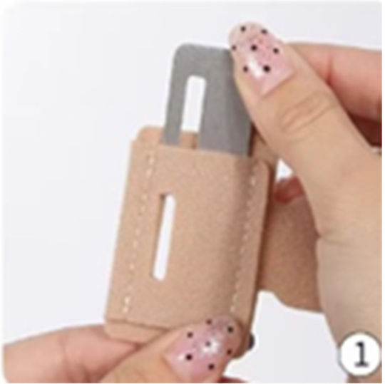 Ipinsoles034 Stoffliches Fußpolster Isolationsscheide Für Zehen One Size