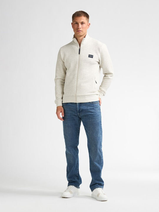 Men's White Cardigan