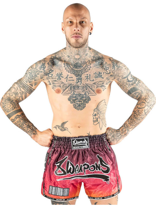 Boxershorts Muay Thai 8 Weapons Vivo Sunsphere Lila