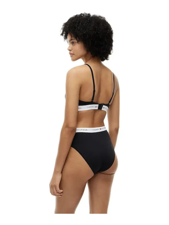 Damen Sport-BH Push Up Schwarz