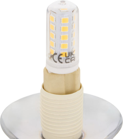 Bessie Metallisches Tischlampe für Lampenbirnensockel G9