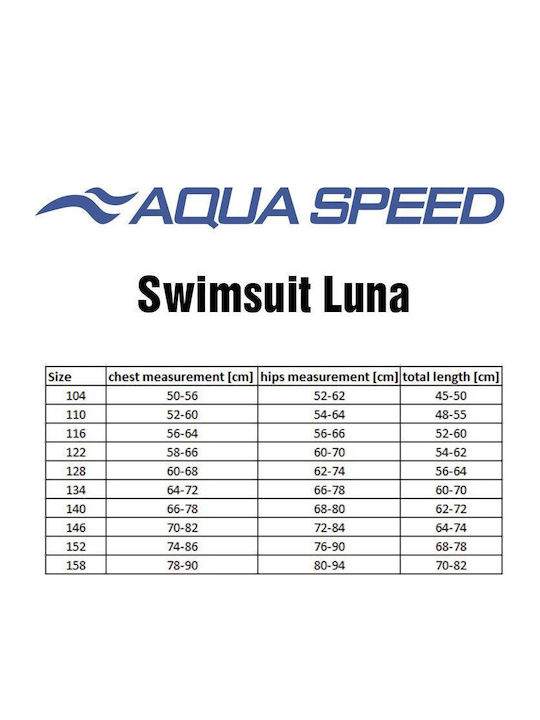 Aquaspeed Παιδικό Μαγιό Ολόσωμο Ροζ/πράσινο Aquaspeed Παιδικό Μαγιό Ολόσωμο Ροζ/πράσινο
