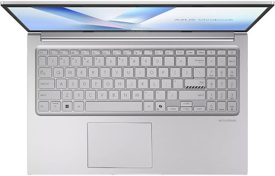 Asus Vivobook Go 15 15.6" IPS (Core 3-304/8GB/256GB SSD/W11 Home) Cool Silver (GR Keyboard)