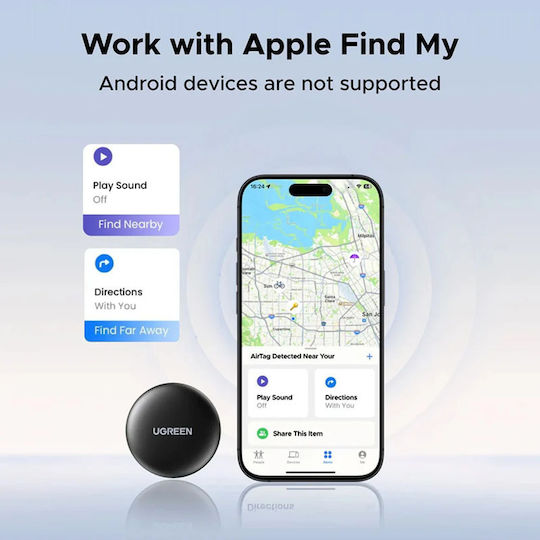Ugreen CM918 Apple Find My Μαύρο