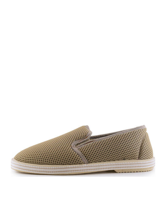 Herren Espadrilles in Beigem Farbton
