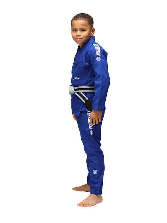 Tatami Fightwear Tatami Elements Kinder Jacke Brazilian Jiu Jitsu Blau