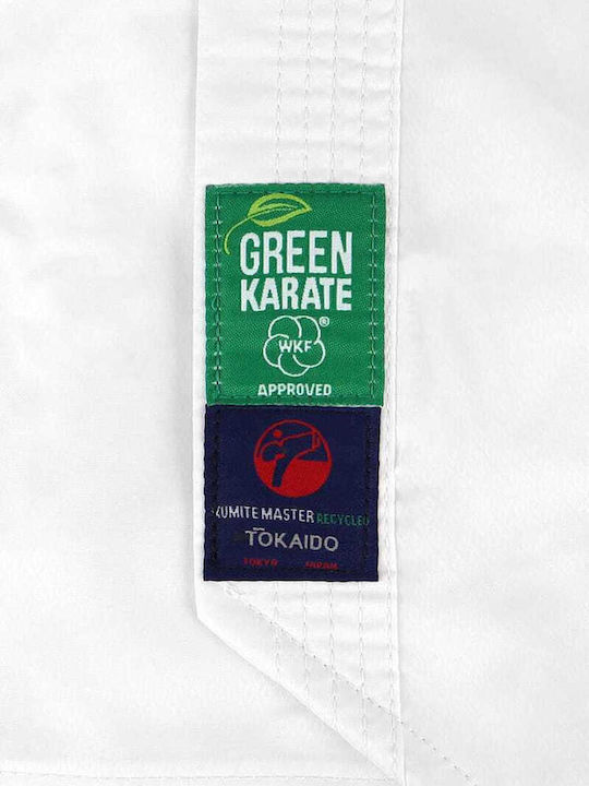 Tokaido Uniformă Karate Kumite Wkf Pentru Bărbați Albă