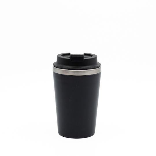 TnS Thermos Bottle Stainless Steel 350ml Black 03-950-4345Black